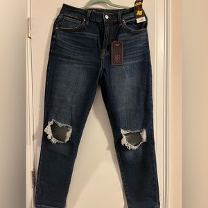 Cute ripped jeans, new, size 38